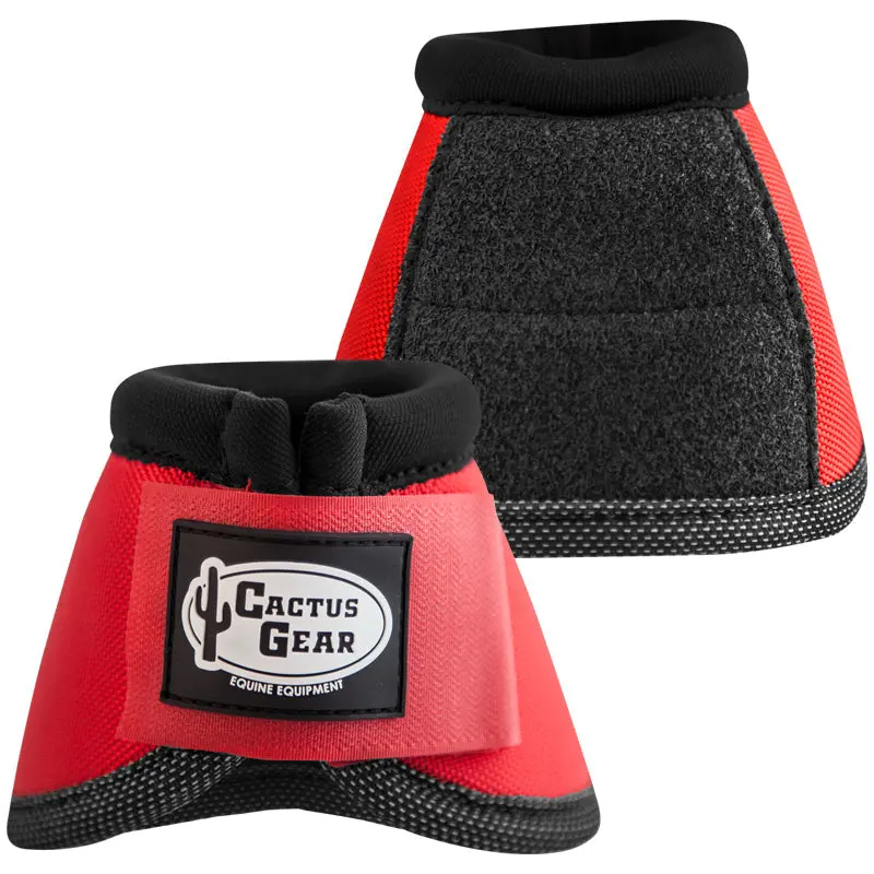 Axiom No-Turn Bell Boots - Medium Red 1