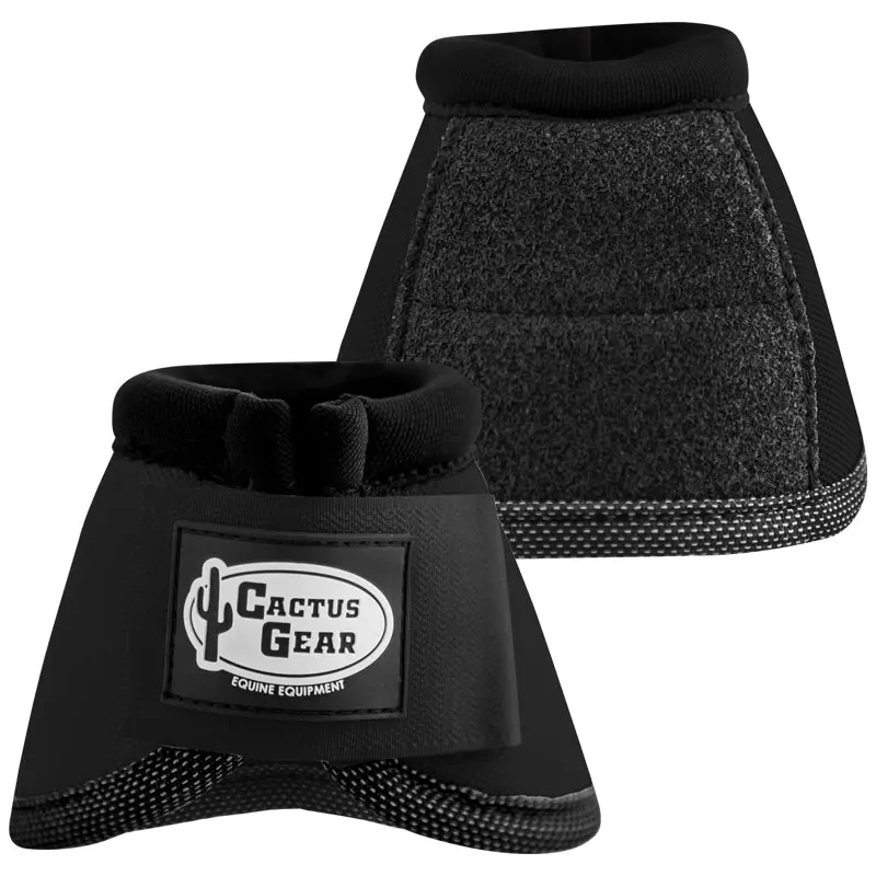Axiom No-Turn Bell Boots - Medium Black 1