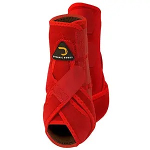 Dynamic Edge Sport Boots Front - Medium Red 1