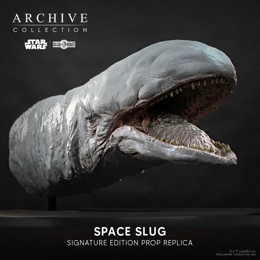 Star Wars The Empire Strikes Back: Space Slug 1:1 Prop Replica Dual Signature Edition 1