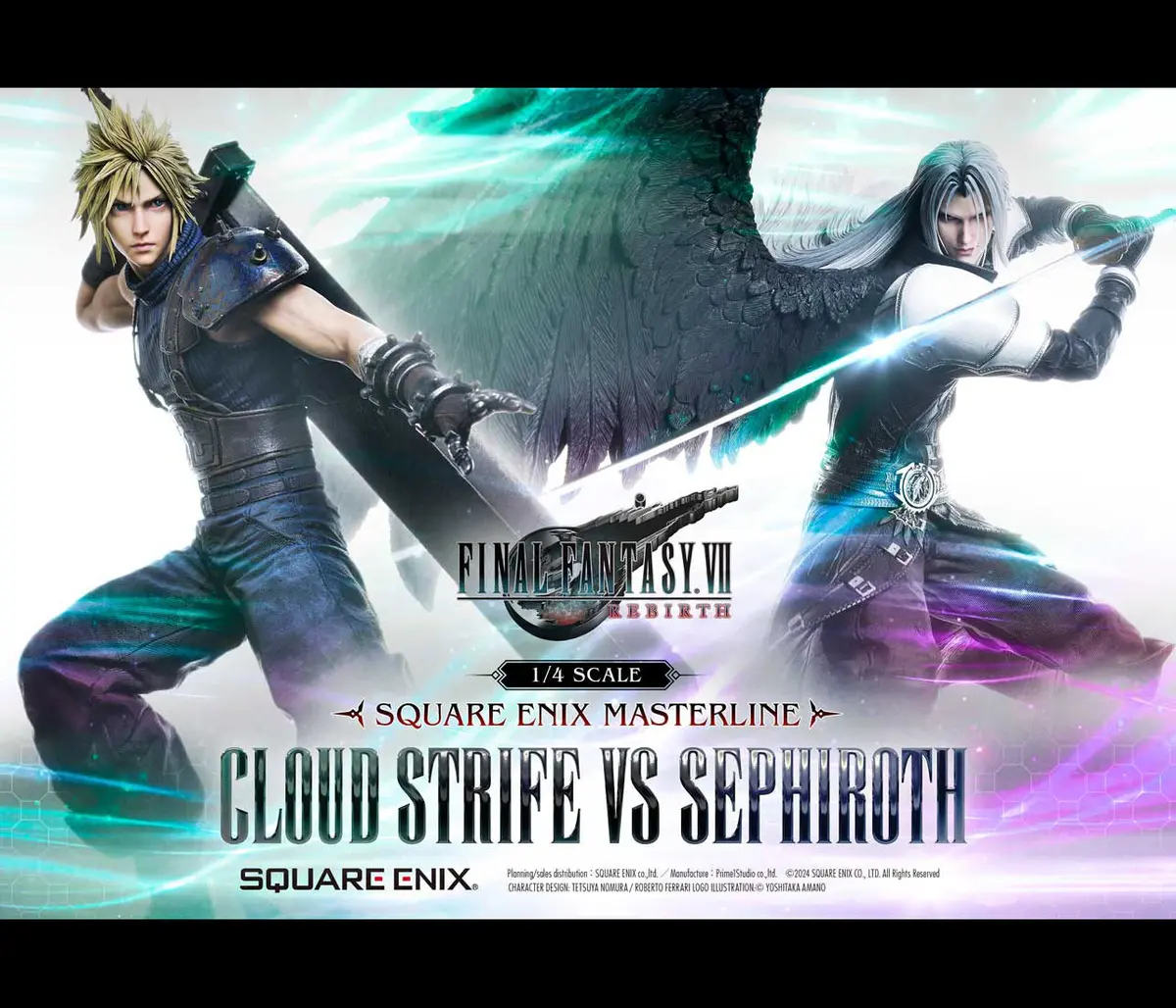 Final Fantasy Vii Rebirth: Cloud Strife Vs. Sephiroth Set 1