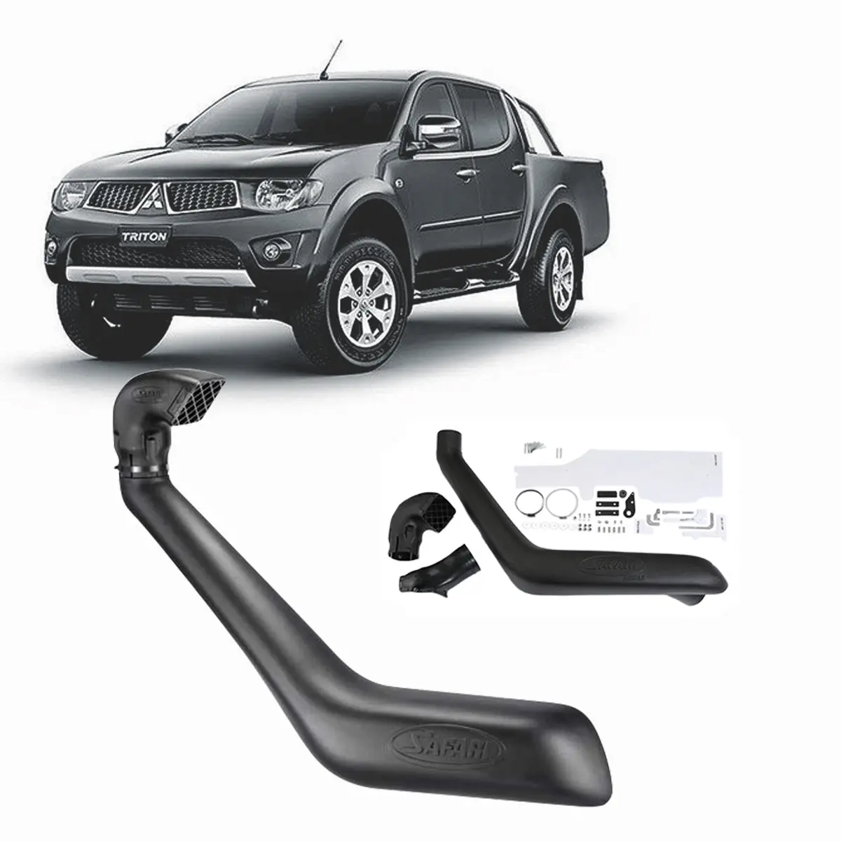 Safari Snorkel To Suit Mitsubishi Triton (07/2006 - 04/2015) 1