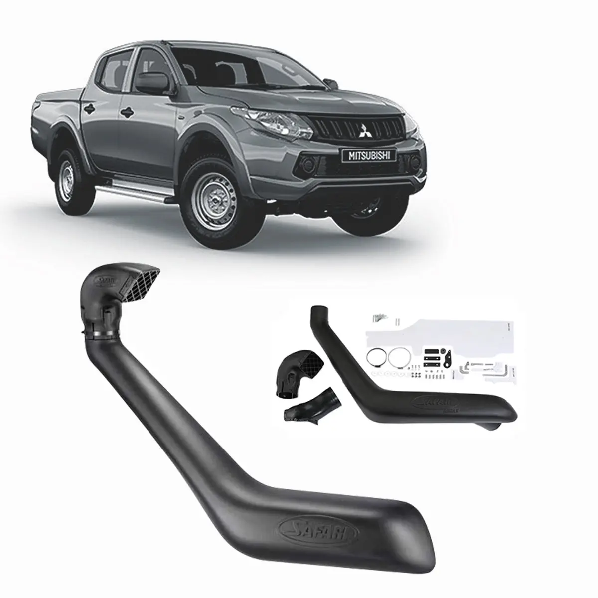 Safari Snorkel To Suit Mitsubishi Triton (05/2015 - 11/2018) 1