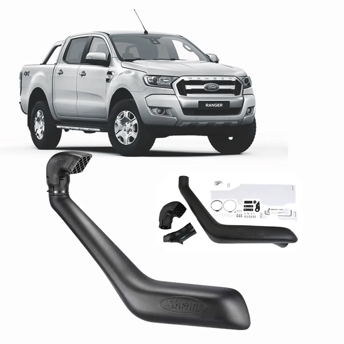 Safari Snorkel For Ford Ranger (01/2011 - 05/2022) 1