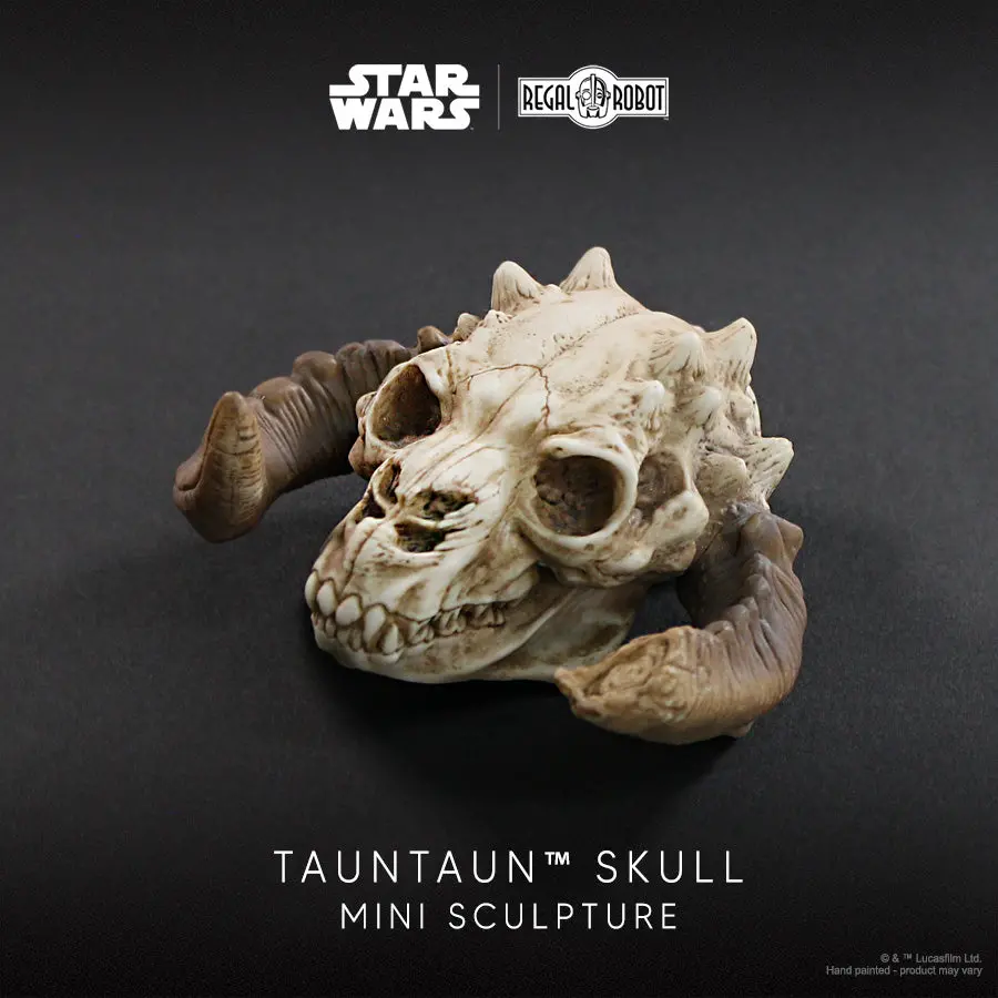 Star Wars The Empire Strikes Back: Tauntaun Skull Mini Sculpture 1