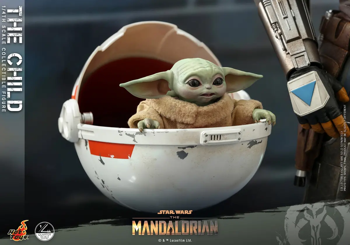 Star Wars The Mandalorian: Grogu The Child Quarter Scale Figure 1