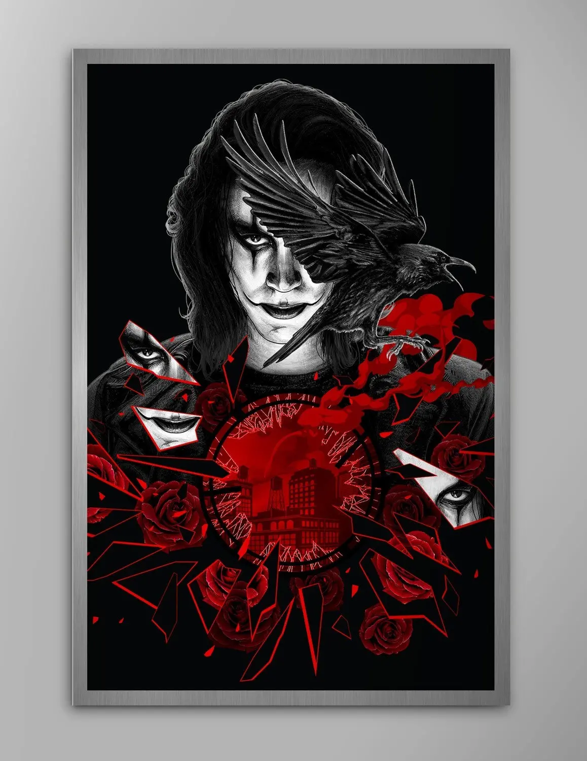 The Crow (1994): The Crow Aluminum Fine Art Print 1
