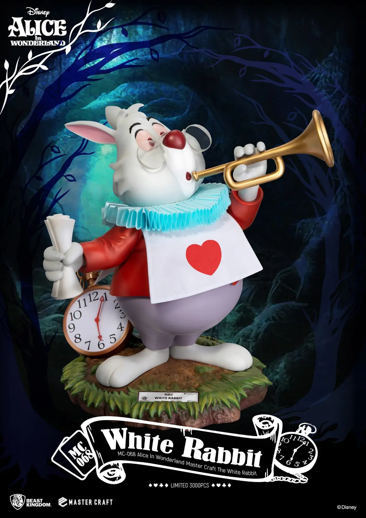 Disney Alice In Wonderland: The White Rabbit (Pre-Order) 1