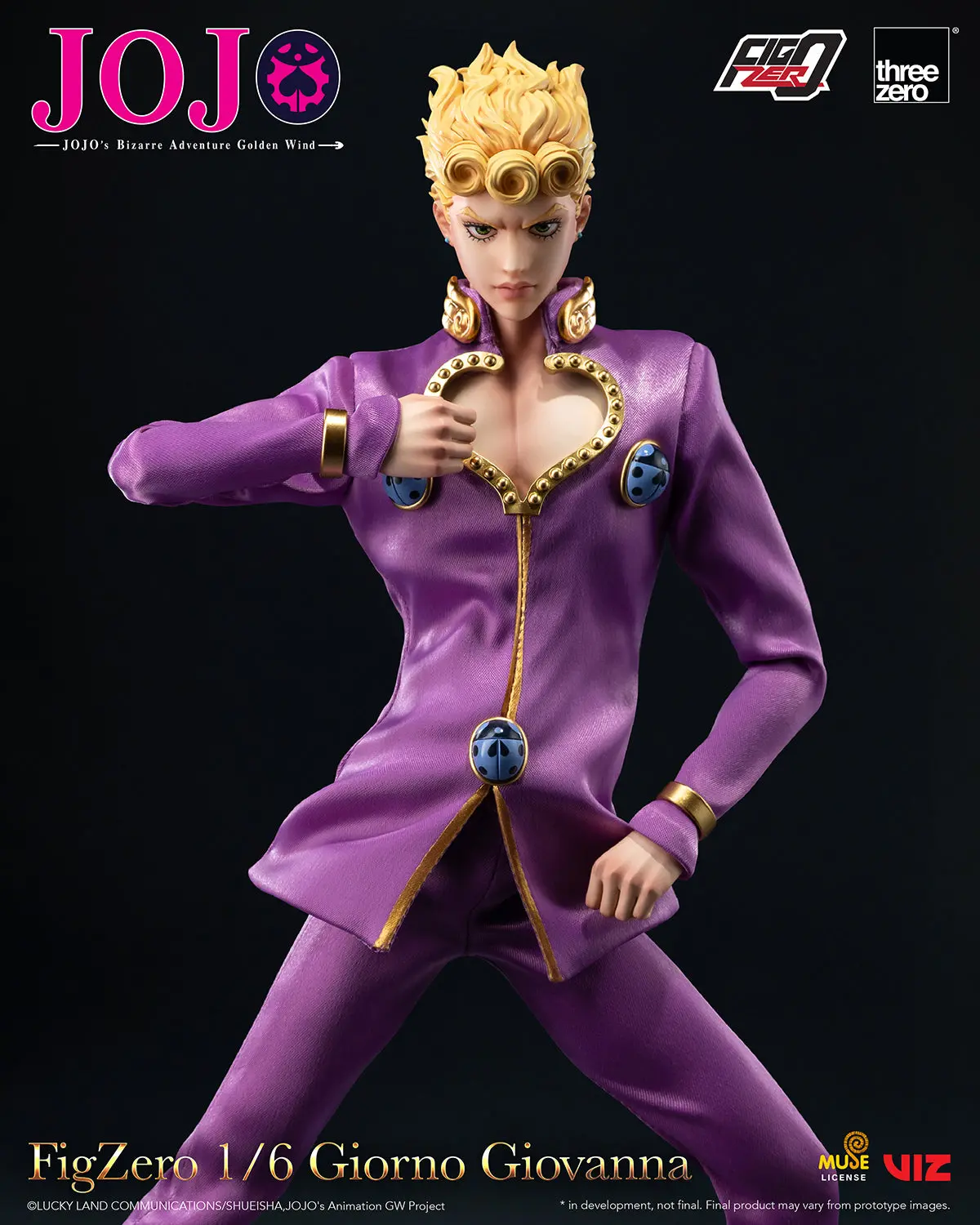 Jojo's Bizarre Adventure Golden Wind: Giorno Giovanna 1