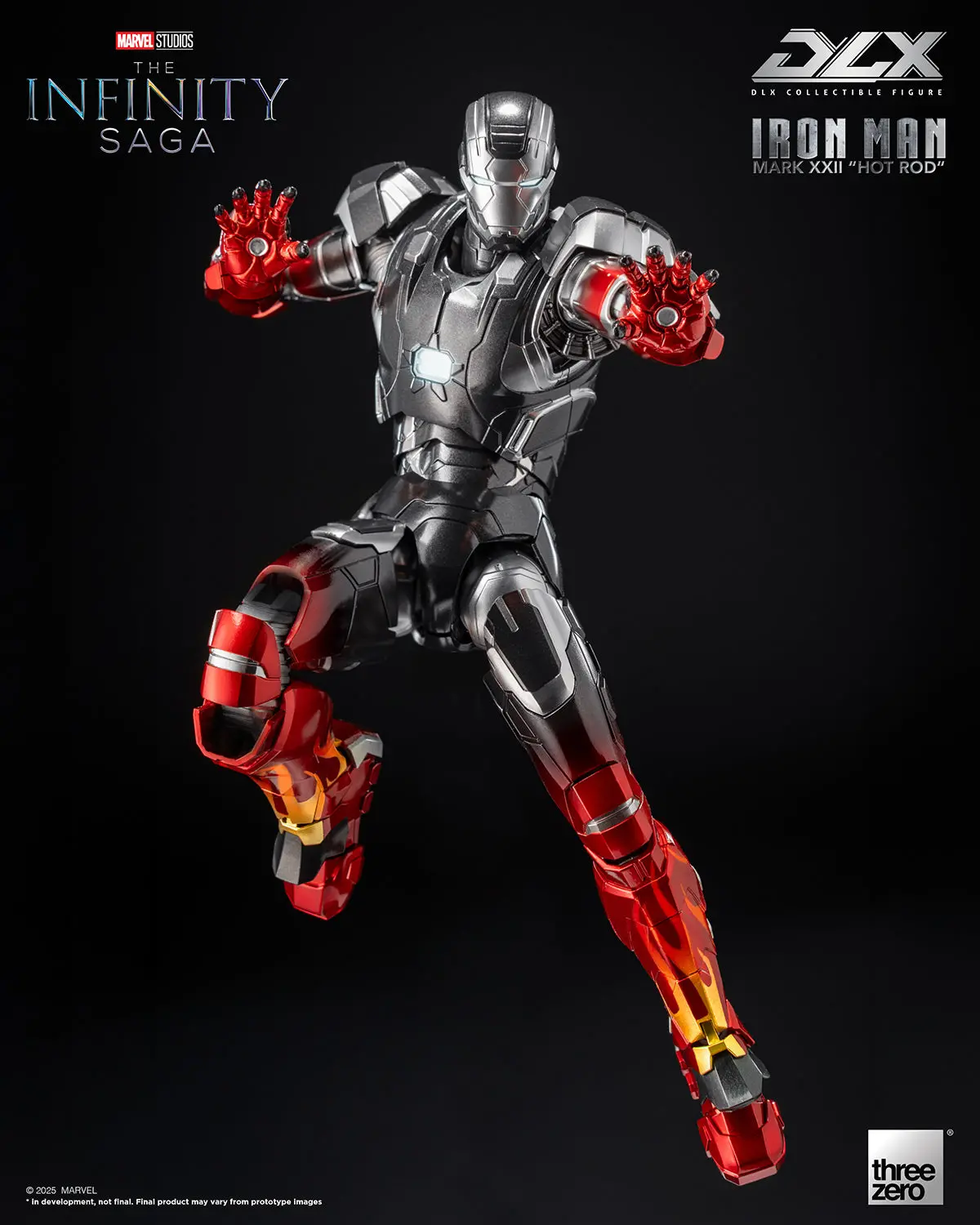 Marvel Iron Man 3 (2013): Iron Man Mark 22 “Hot Rod” Dlx 1