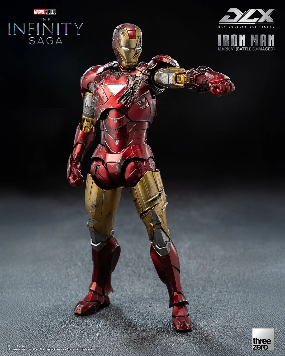 Marvel Infinity Saga: Iron Man Mark Vi (Battle Damaged) Dlx (Pre-Order) 1