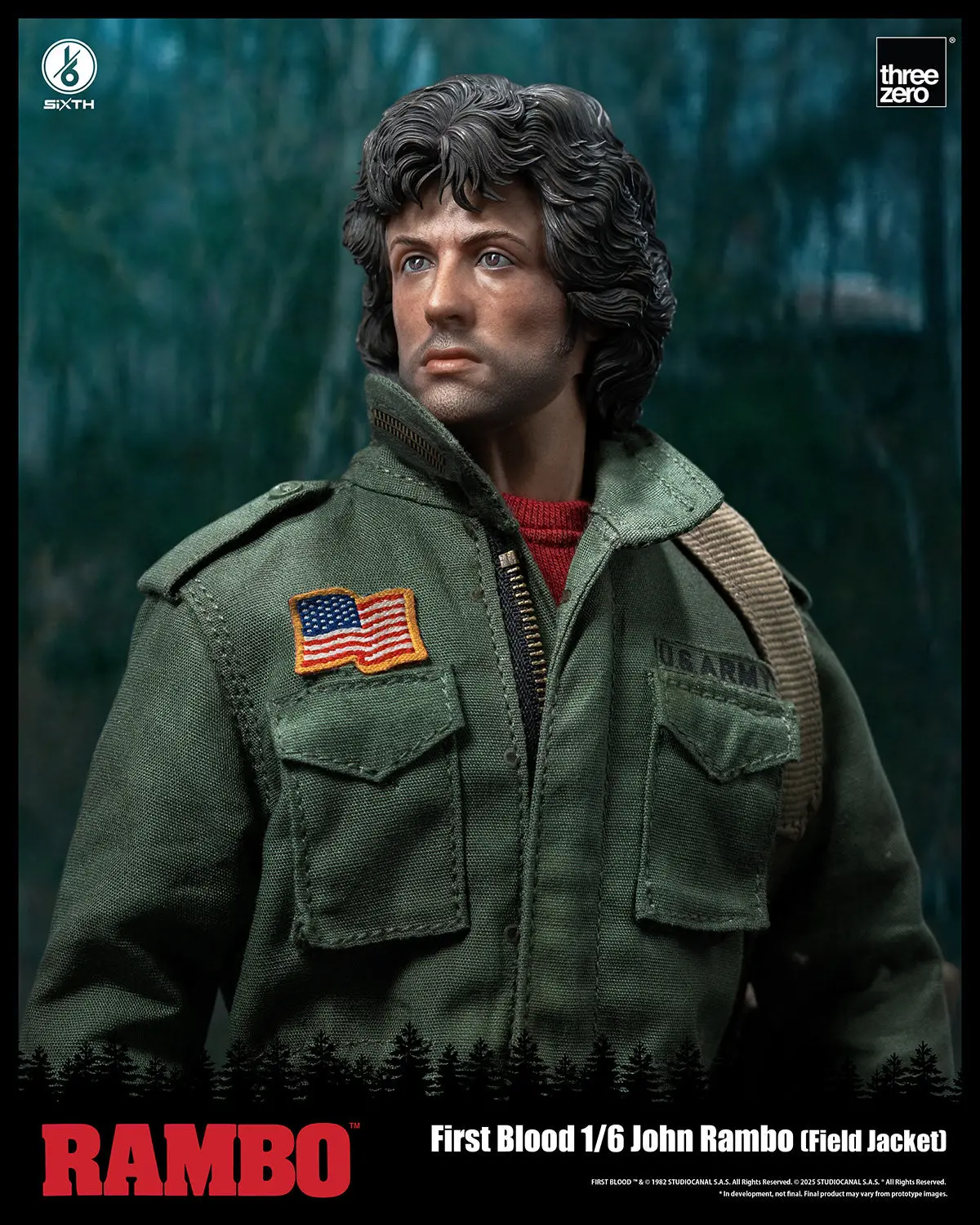 First Blood (1982): John Rambo (Field Jacket) (Pre-Order) 1