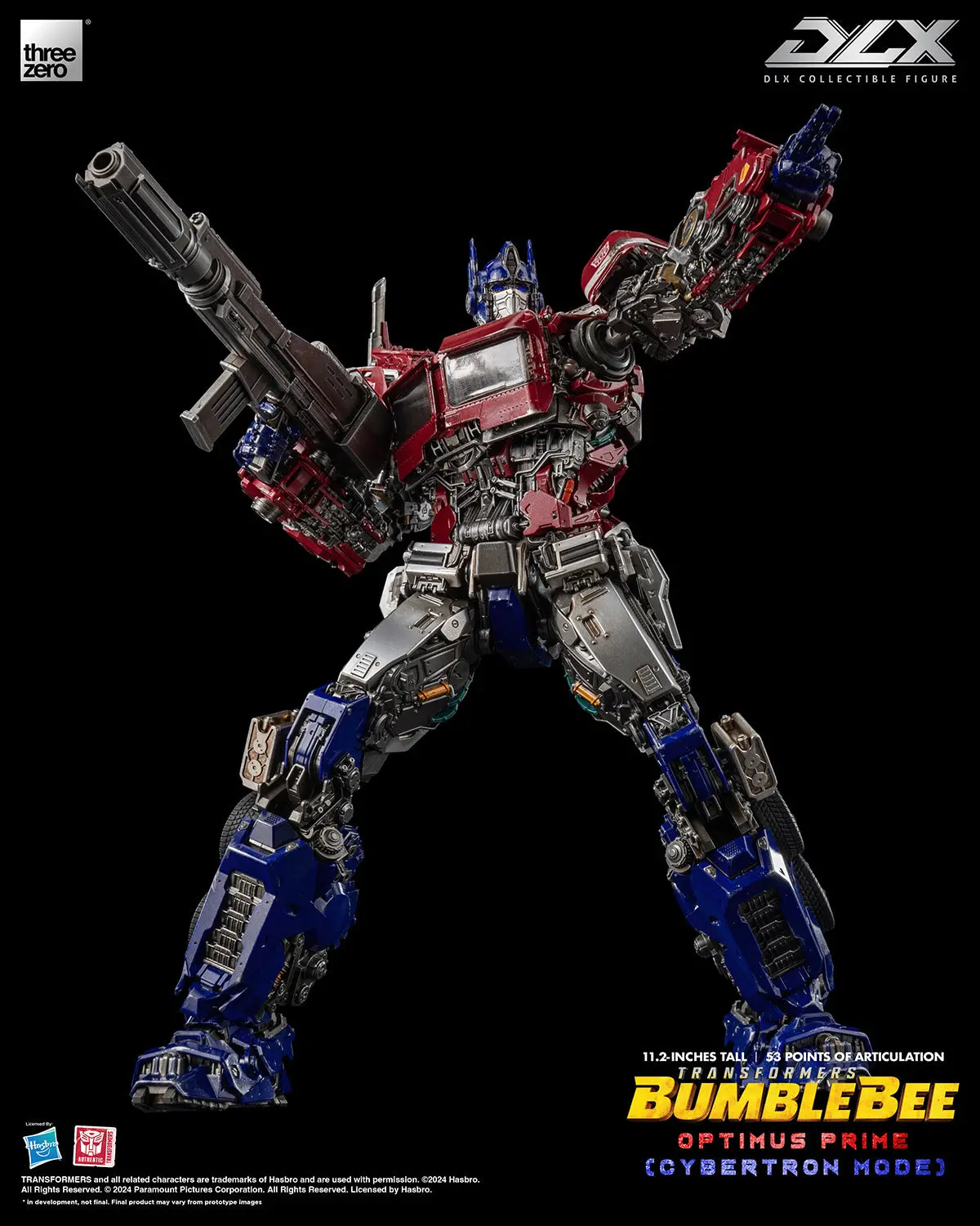 Transformers Bumblebee (2018): Optimus Prime (Cybertron Mode) Dlx 1