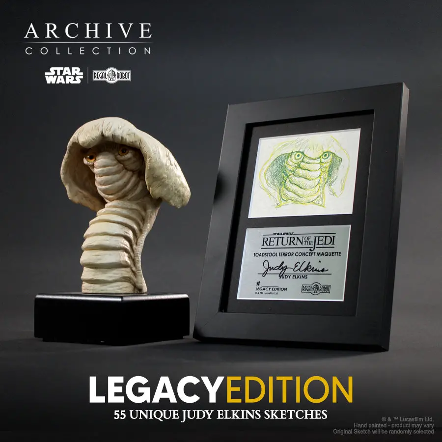 Star Wars Return Of The Jedi: Toadstool Terror Concept Maquette Legacy Edition 1