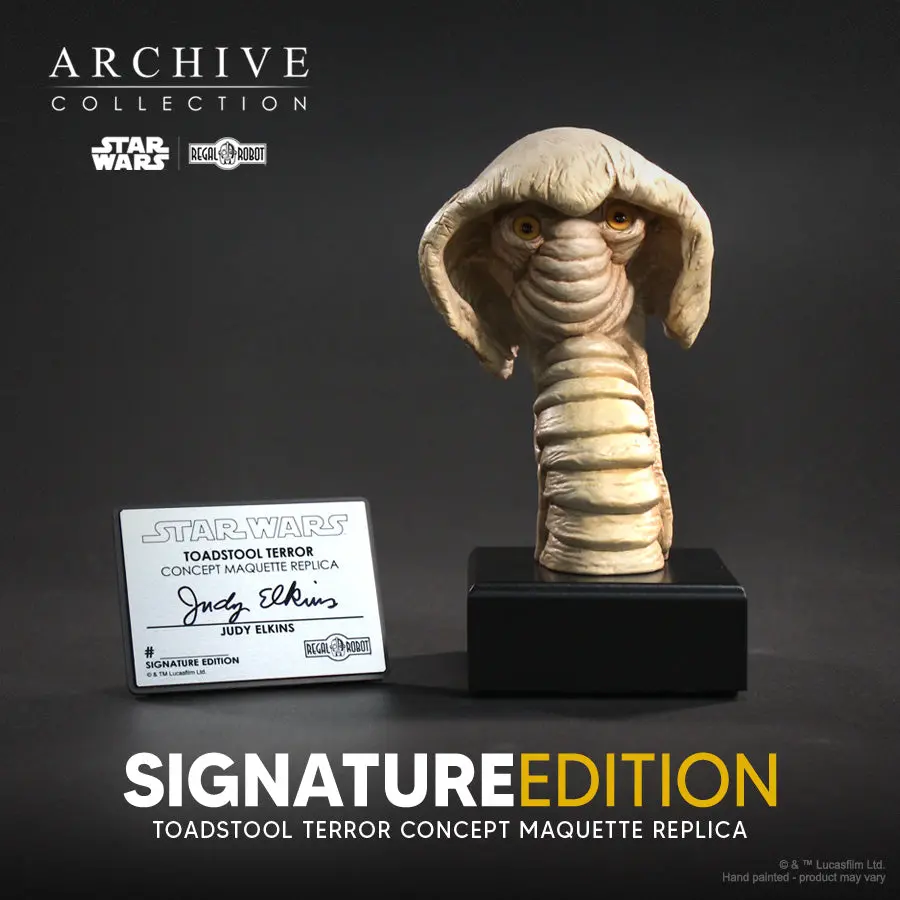 Star Wars Return Of The Jedi: Toadstool Terror Concept Maquette Signature Edition 1