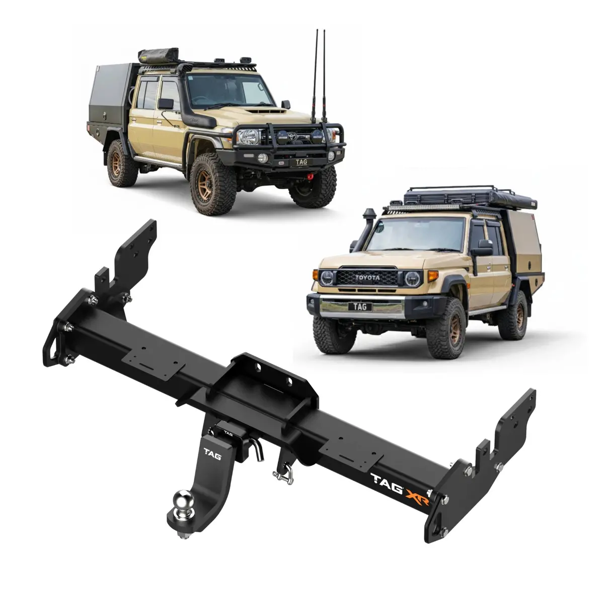 Toyota Landcruiser 79 Series (08/2012 - 2024) Tag 4X4 Xr Recovery Towbar 1