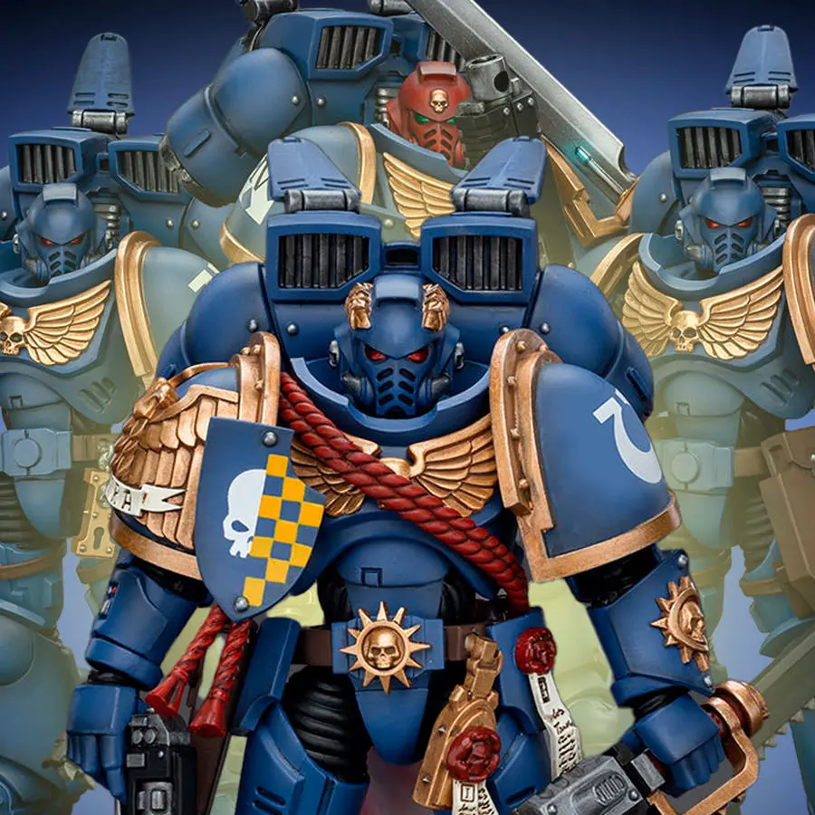 Warhammer 40K: Ultramarines Jump Pack Intercessors With Captain 1