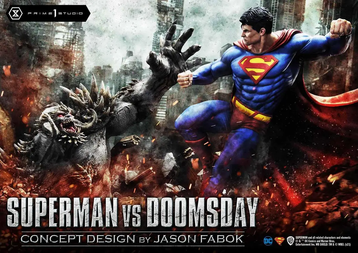 Dc Comics: Superman Vs Doomsday (Concept By Jason Fabok) 1