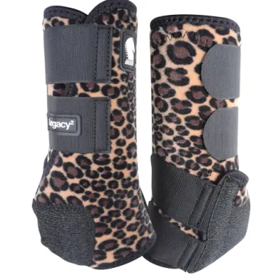 Legacy2 Front Support Boots - Front Cheetah Medium 1