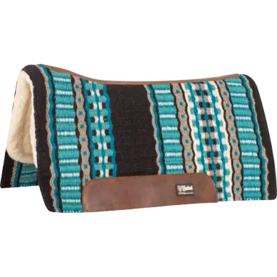Cashel-Performance Blanket Pad-Black/Turquoise 1