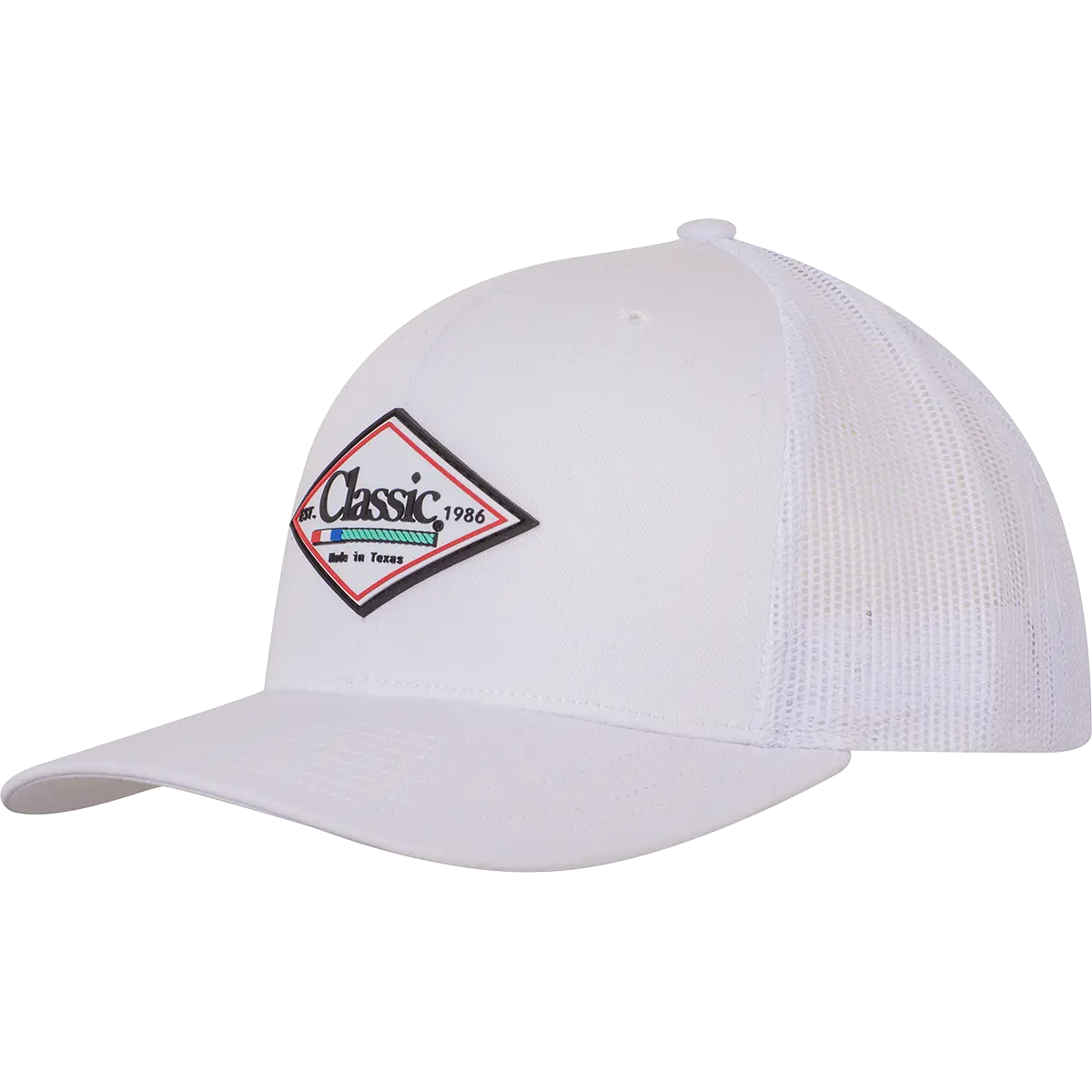 Trucker Snapback Cap, Diamond Patch 1