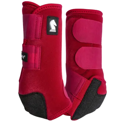 Classic Legacy2 Support Boots, Front, Crimson 1