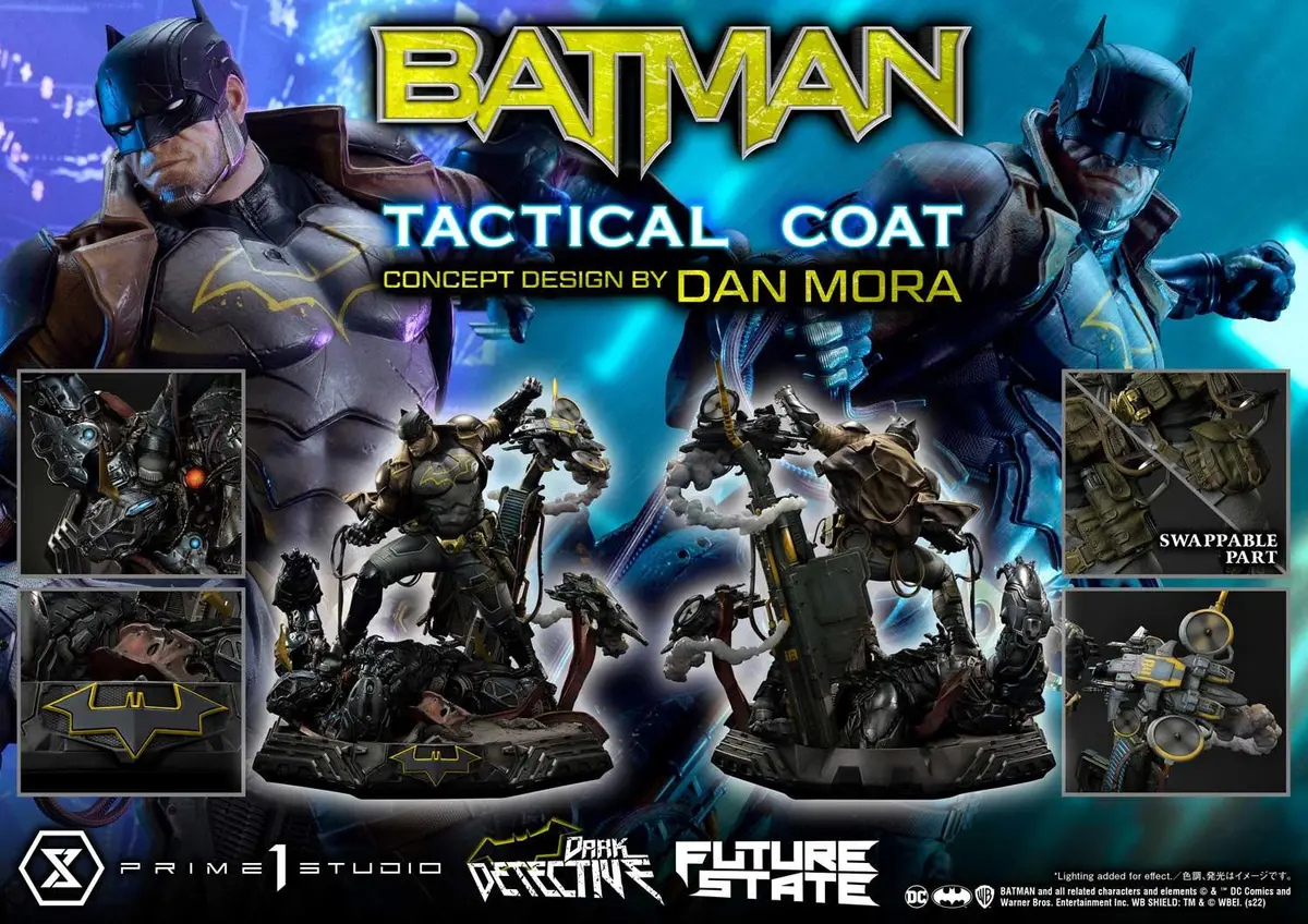 Dc Future State: Batman Dark Detective Tactical Coat 2