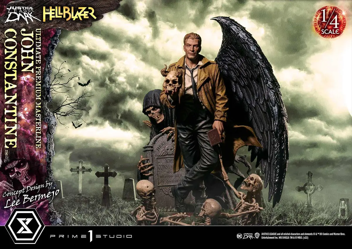 Hell Blazer: John Constantine Quarter Scale Statue (Concept Design By Lee Bermejo) 1