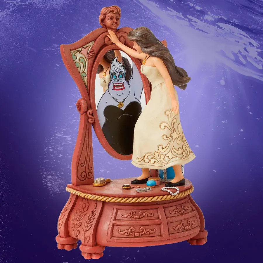 Disney The Little Mermaid (1989): Vanessa Vanity Scene With Ursula 1