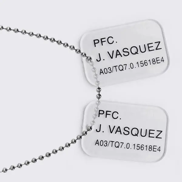 Aliens: Vasquez Colonial Marines Dog Tags 1