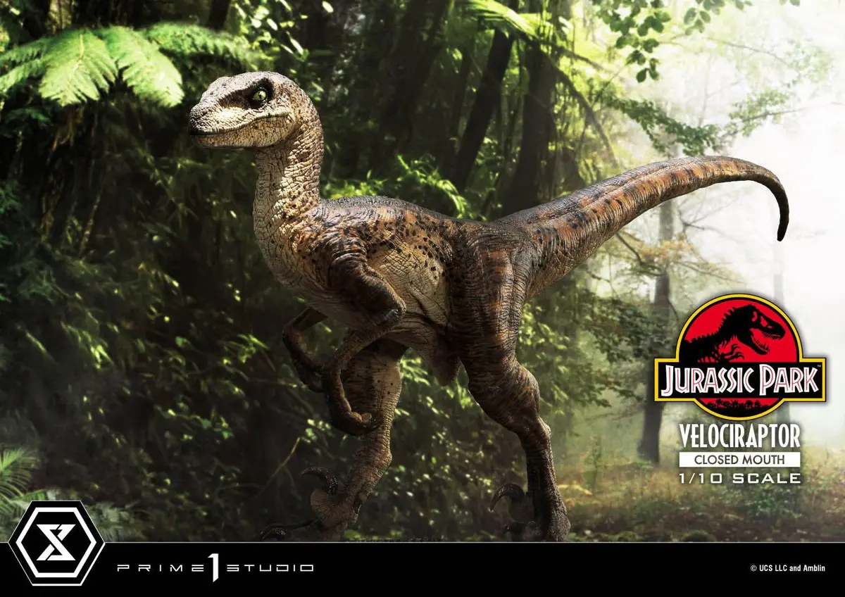 Jurassic Park: Velociraptor Closed Mouth Edition 1