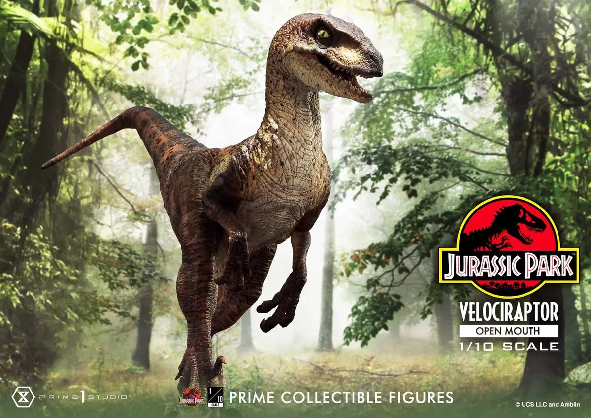 Jurassic Park: Velociraptor Open Mouth Edition (Pre-Order) 1