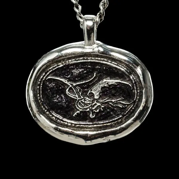 The Hobbit: Smaug Wax Seal Pendant Necklace 1