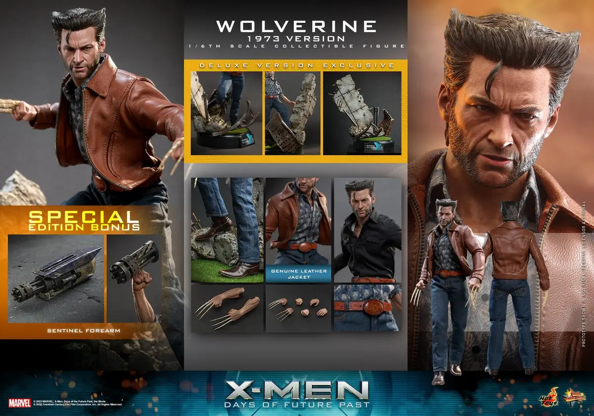 Marvel X-Men Days Of Future Past: Wolverine (1973 Version) Deluxe Special Edition Exclusive 1