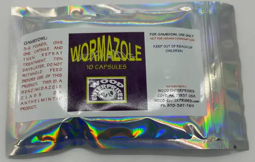 Wormazole 10 Capsules - (Not For Sale In California) 1