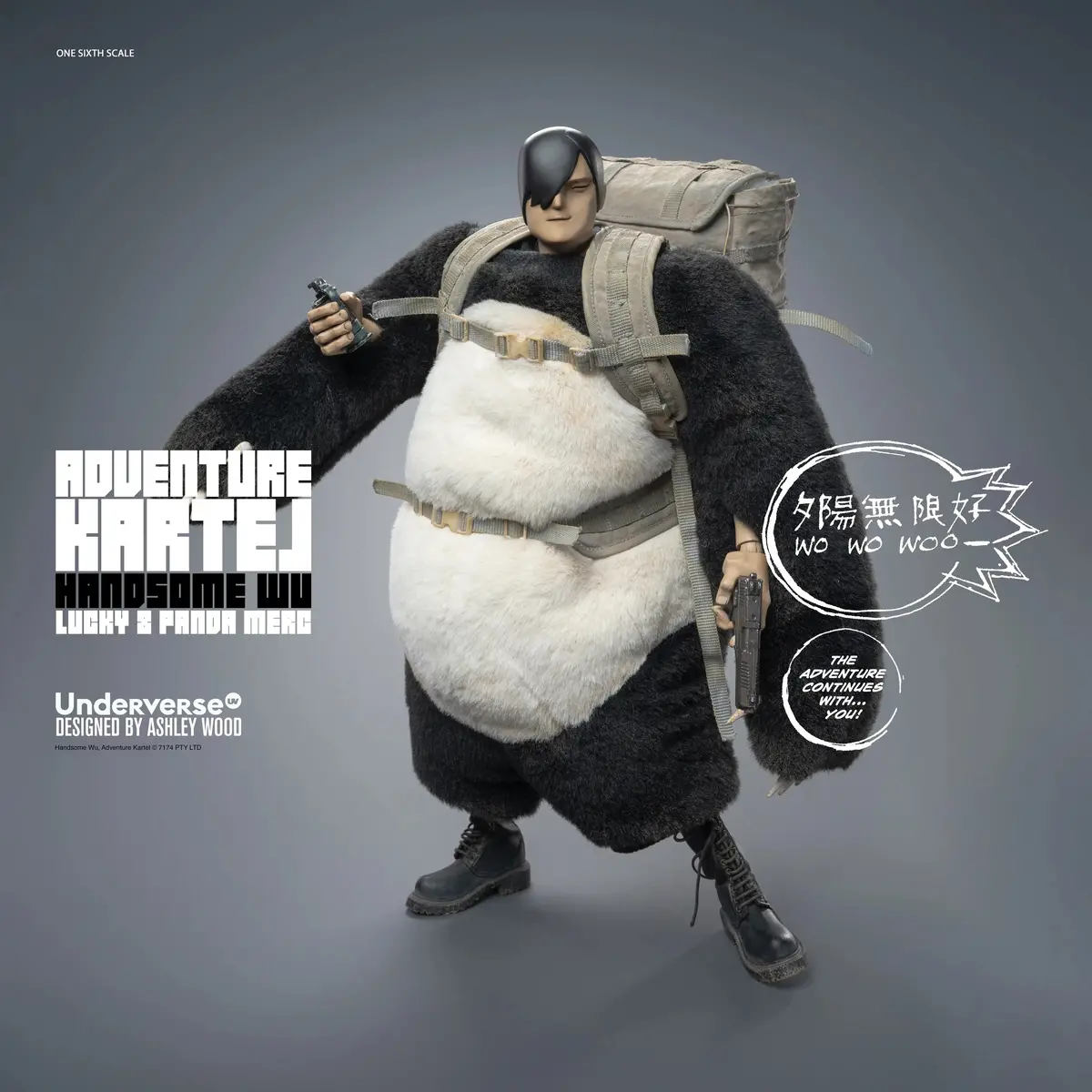 Adventure Kartel: Handsome Wu Lucky 8 Panda Merc 2