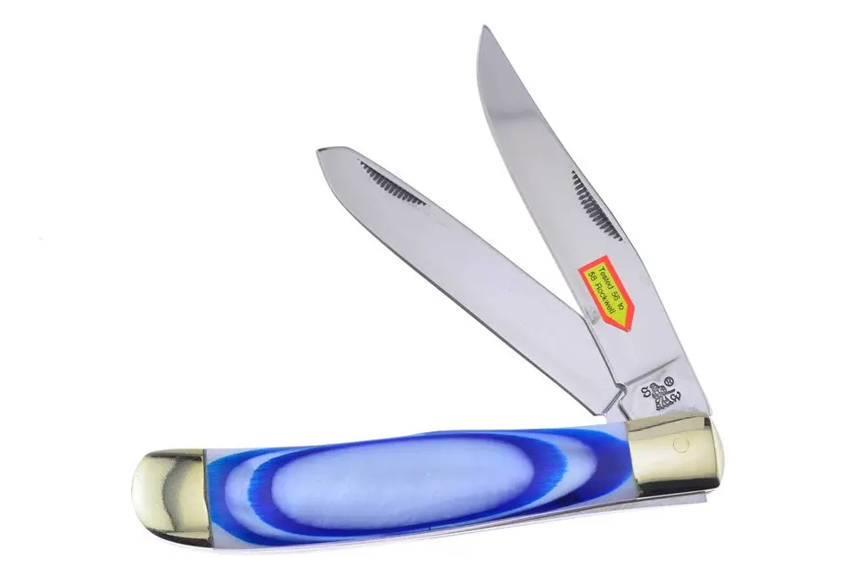 Steel Warrior - Trapper Blue Swirl 1