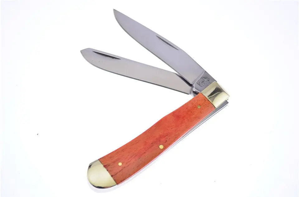 Steel Warrior - Sw-108Brsb · 4.25" Orange Smoothbone Trapper 1