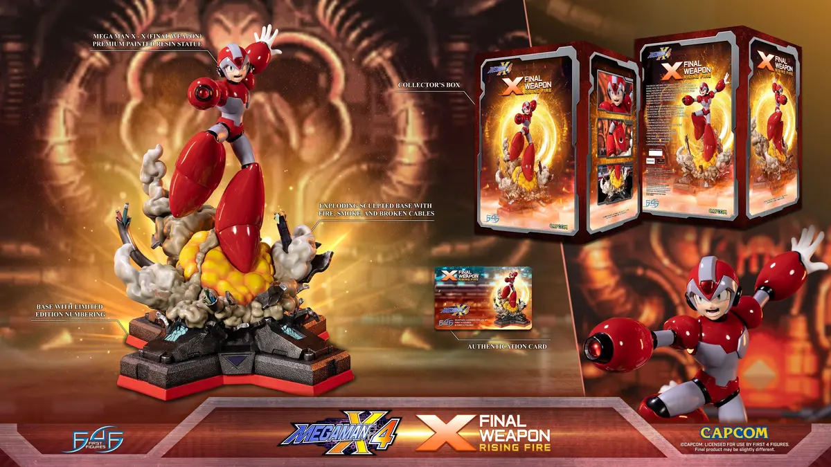 Mega Man X4: X (Final Weapon) Rising Fire (Pre-Order) 1
