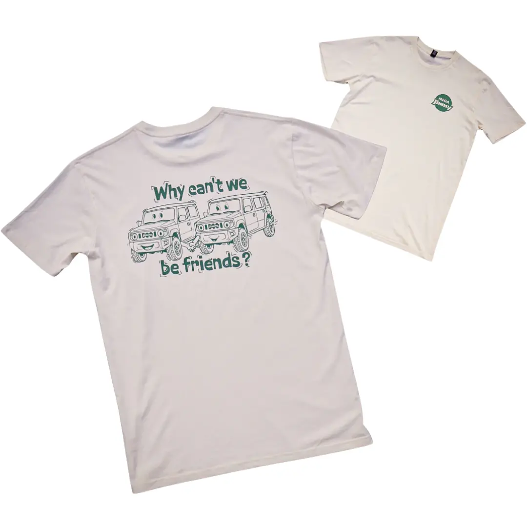 'Why Can't We Be Friends?' Shirt 1