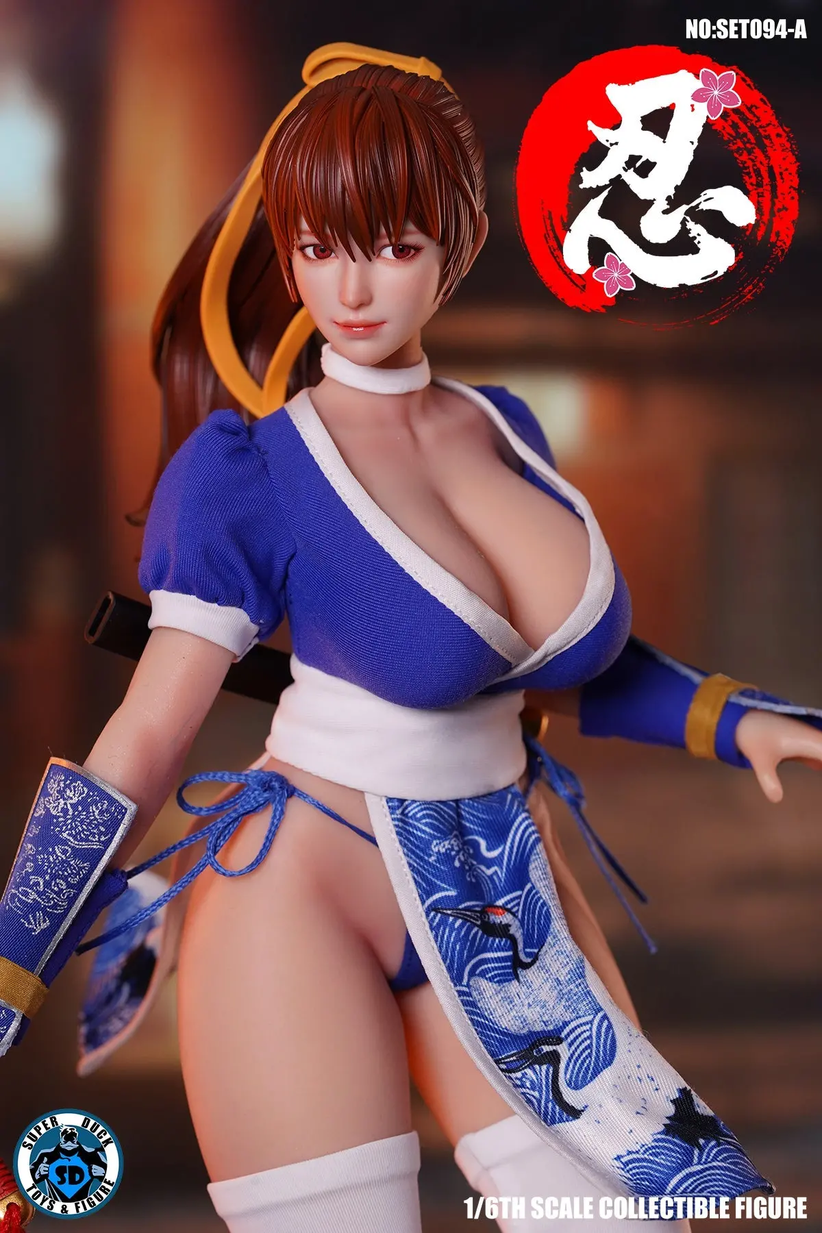 Dead Or Alive: Kasumi Sexy Female Ninja Blue Version (Pre-Order) 1