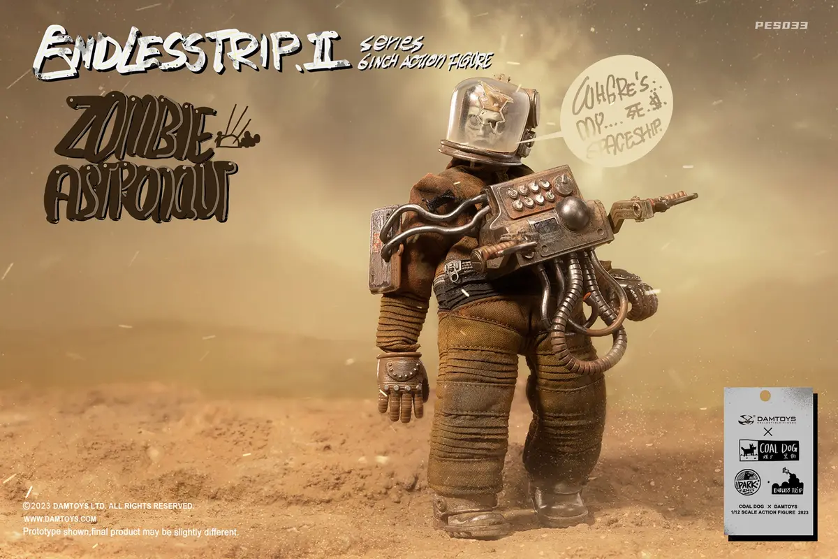 Coal Dog Endless Trip: Zombie Astronaut 1