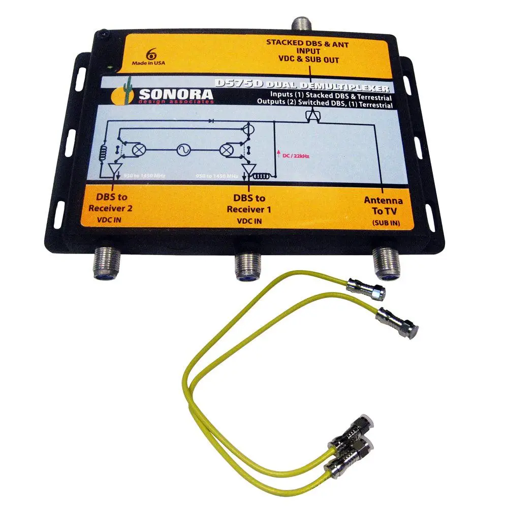 Kvh Dual Output Signal Destacker [19-0410] 1