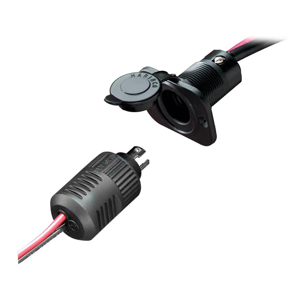 Marinco 12Vcps2 2-Wire Connectpro Receptacle & Plug [12Vcps2] 1