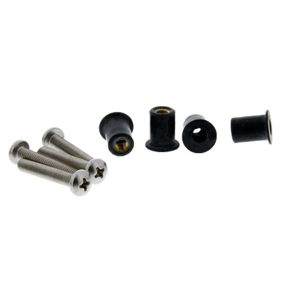 Scotty 133-16 Well Nut Mounting Kit - 16 Pack [133-16] 1