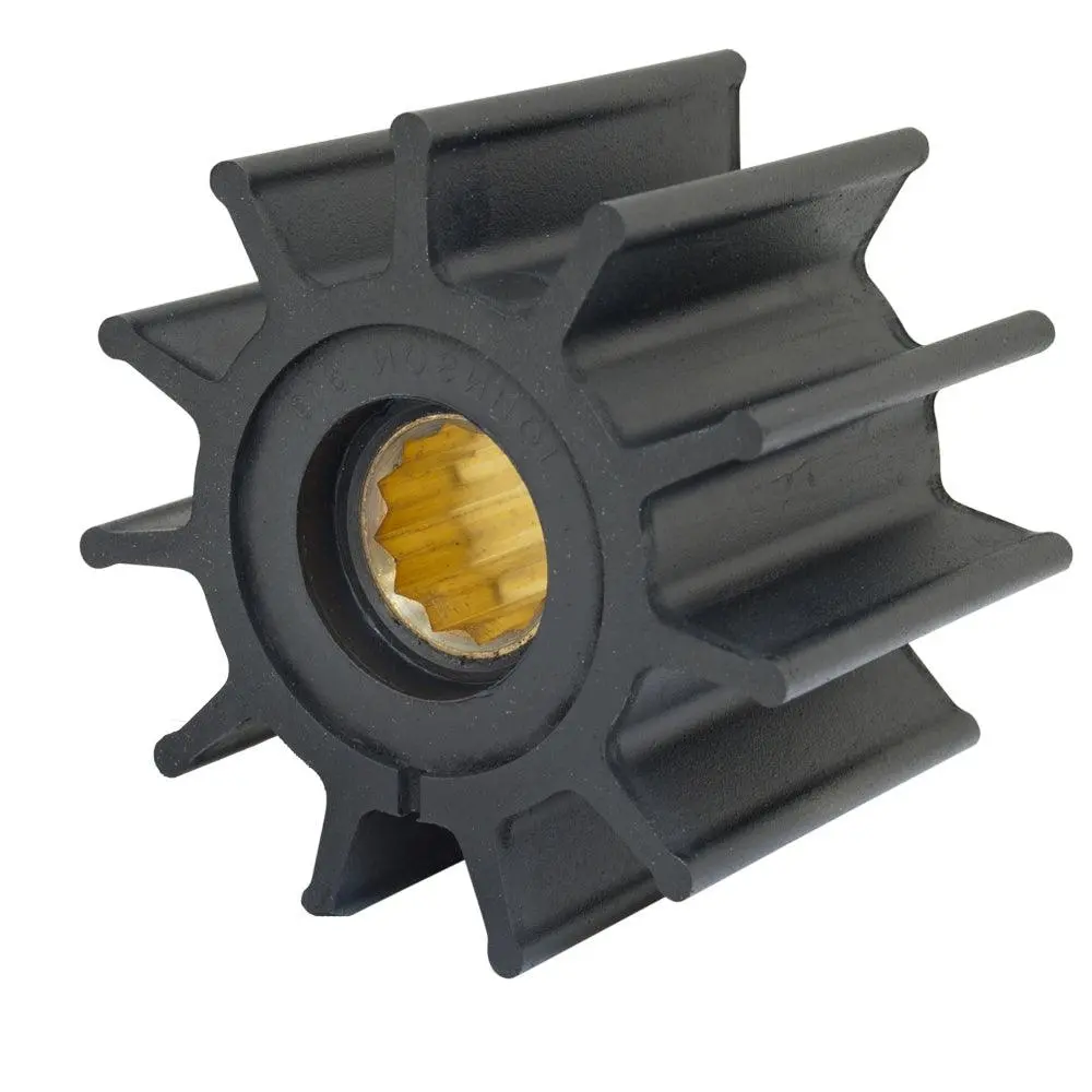 Jabsco Impeller Kit - 12 Blade - Neoprene - 3-" Diameter - Brass Insert - Spline Drive [17935-0001-P] 1