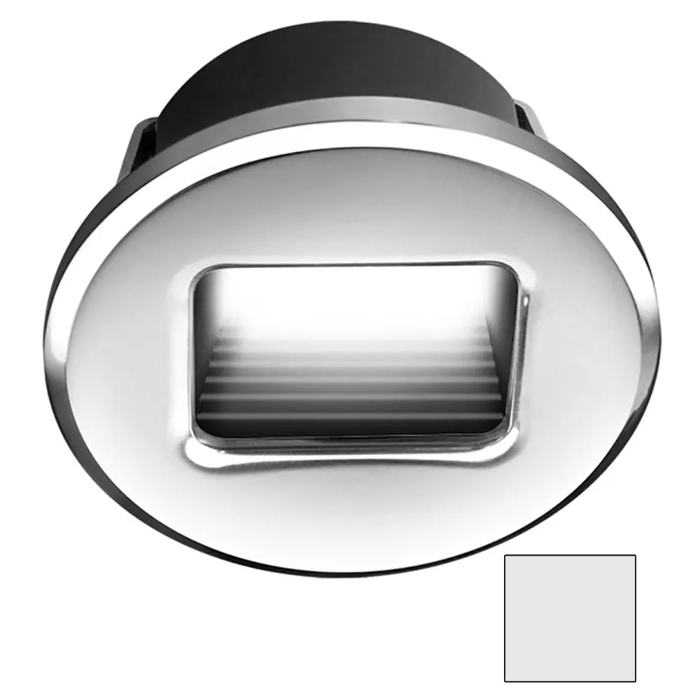 I2systems Ember E1150z Snap-In - Polished Chrome - Round - Cool White Light [E1150z-11Aah] 1