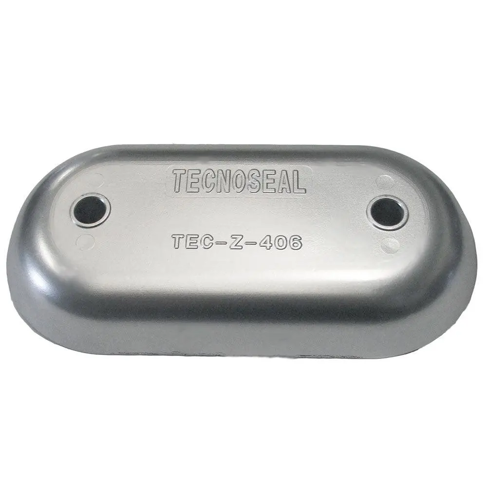 Tecnoseal Z406 Hull Plate Anode - Zinc [Tec-Z-406] 1