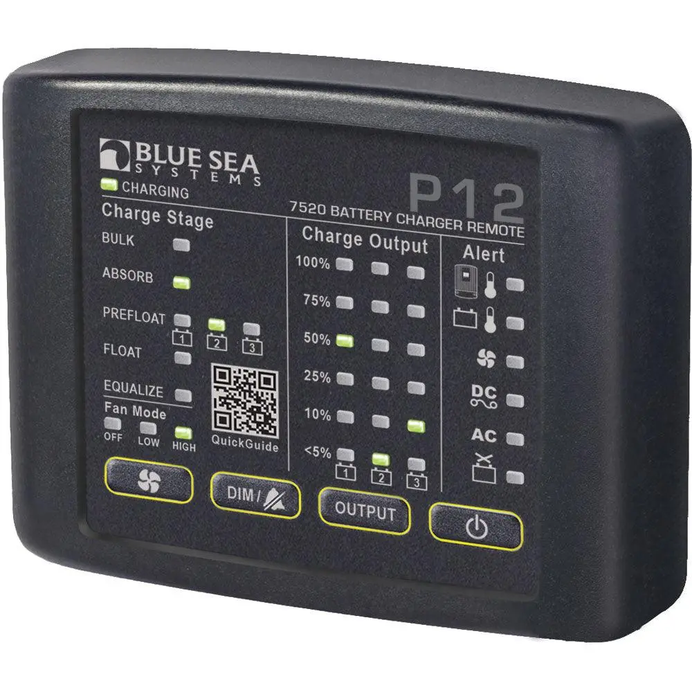 Blue Sea 7520 P12 Led Remote F/Battery Chargers [7520] 1