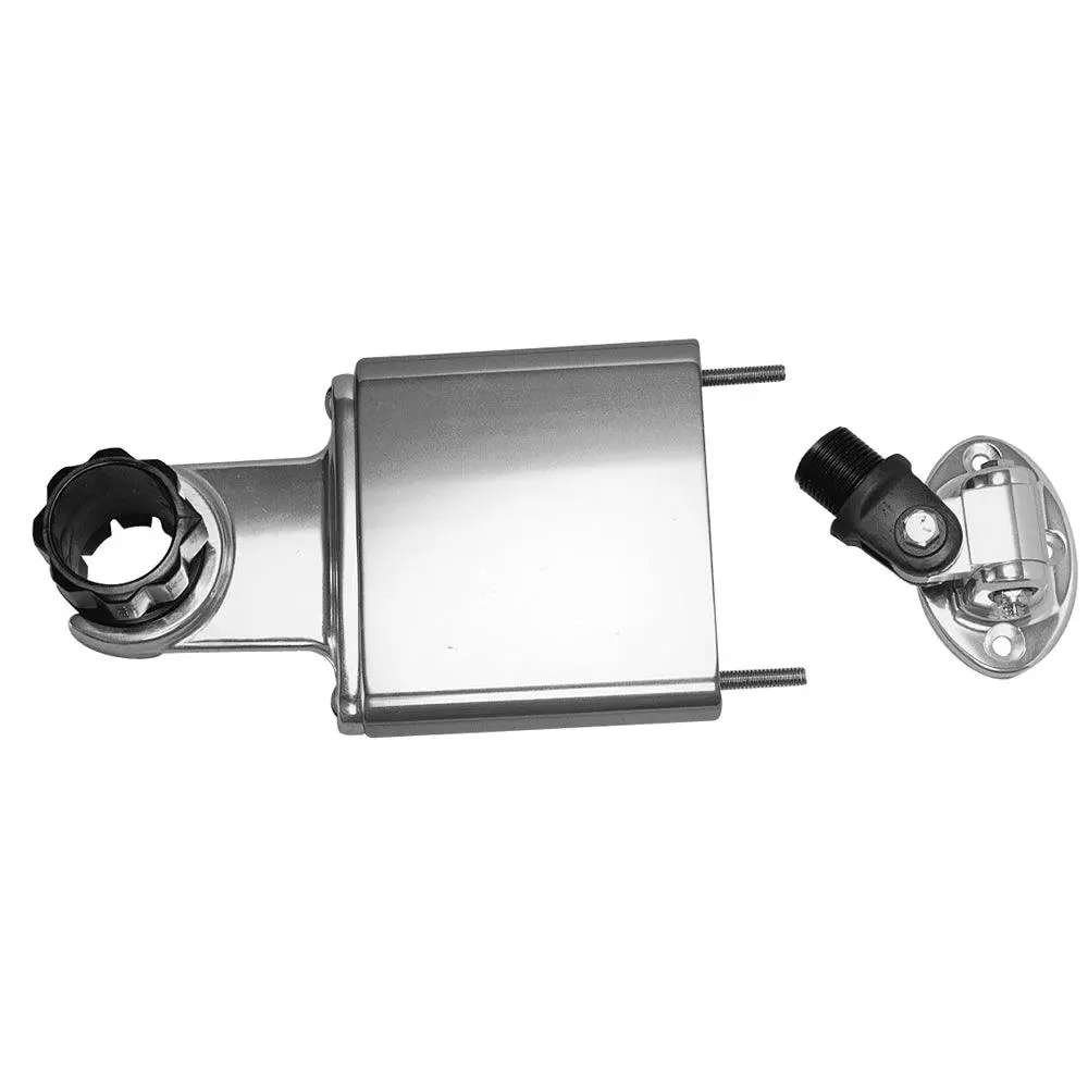 Rupp Standard Antenna Mount Support W/4-Way Base, Spacer & 1.5" Collar [Pak-0002] 1